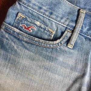 Size 3 hollister High waisted shorts